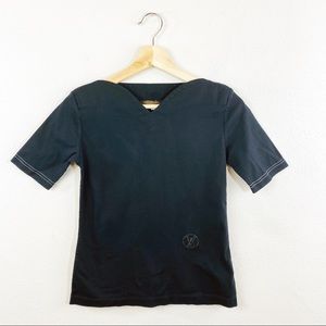 Authentic Louis Vuitton Uniformes Logo Knit Top